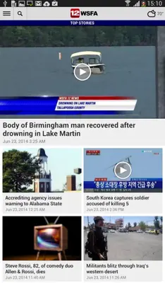 WSFA News android App screenshot 2