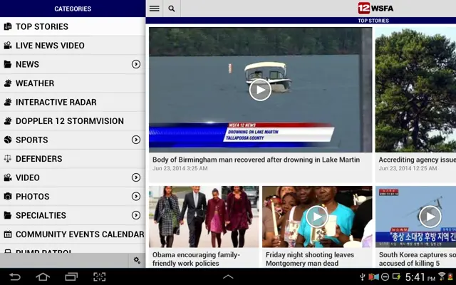 WSFA News android App screenshot 4